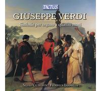 Verdi – Ouvertures transcrites pour orgue à quatre mains – Celeghin, Iannella – Tactus