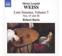 Silvius Leopold Weiss Lute Sonatas, Volume 7: Nos. 15 and 48 (Barto) (CD) Album