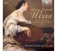 MICHEL CARDIN - THE COMPLETE LONDON MANUSCRIPT 12 CD NEUF WEISS,SILVIUS LEOPOLD