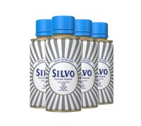 Silvo Tarnish Guard Metal Polish I All Purpose Metal Polish - Pour argent, or, aluminium, chrome et galvanoplastie I Taille : 175 ml (lot de 4)