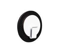 silwy® Crochet magnétique CLEVER White, nano gel paad métallique 6,5cm Black inclus - plus jamais de perçage ou de vissage
