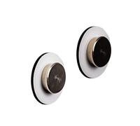 silwy® Épingles magnétiques SMART, nano gel pads métalliques White inclus - plus jamais de perçage ou de vissage