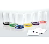 Silwy Tasse Magnétique Set De 6 Multicolore Vaisselle De Camping Bateau Caravane