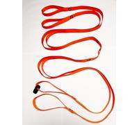 SIM Nature Sangle Tire Gibier Multifonction Groupe avec Mousqueton pour la Chasse - Orange - Charge Maximum : 1000 kg