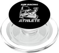 Sim Racing Cockpit Sim Racing Setup Esports Racer Experience PopSockets PopGrip pour MagSafe