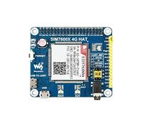 SIM7600A-H 4G LTE GNSS HAT pour Raspberry Pi, carte d'extension IoT cellulaire avec positionnement GPS, SMS/Voix/Internet, compatible avec Raspberry Pi et Jetson Nano
