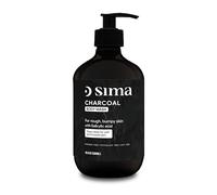 Sima - Gel douche doux au charbon de bois actrivé et acide salicylique Idéal pour les peaux sensibles Sans parabènes ni colorants Réduit l'acné et les points noirs 500 ml