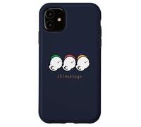 Simaenaga Chœur des Trois frères Hokkaido Japonais Oiseaux Blancs Coque pour iPhone 11