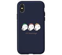 Simaenaga Chœur des Trois frères Hokkaido Japonais Oiseaux Blancs Coque pour iPhone X/XS