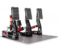 Simagic P2000 Set de 3 pédales, frein hydraulique, aluminium, Crimson Edition