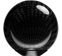 Simagic Pommeau de levier de vitesses rond en fibre de carbone, aspect carbone brillant noir