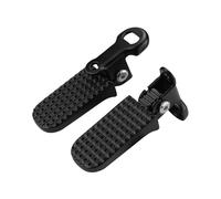 Simaixing 1 paire de repose-pieds pliables, repose-pieds antidérapants pour vélo, pédales arrière en alliage d'aluminium, accessoires de cyclisme pour vélo de montagne, vélo pliant, moto, trajet