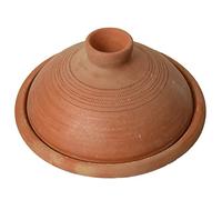 Simandra Tajine - Casserole en argile pour la cuisson - Cocotte non émaillée - Diamètre : 24 cm
