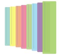 SIMAO TOYS Aide de Lecture Guidée Bandes de Surbrillance Colorées Lecture des Règles de Suivi pour Enfants, Enseignants, Personnes Souffrant de Dyslexie, 4 style (Bande de lecture(4 pcs))