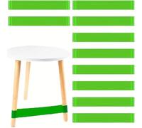 SIMAO TOYS Bandes de Chaise pour Enfants Avec Pieds Agités - Mouvement pour Salle de Classe, Rebondissantes pour Étudiants, Bureaux Avec TDAH Sensoriel ADD Autisme (5 Vert)