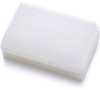 SIMAO TOYS Brosse Sensorielle Trouble Du Traitement Sensoriel Autisme Brosse Éponge Brosses Chirurgicales pour Les Mains (Blanc)