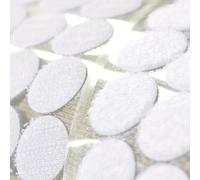 SIMAO TOYS Scratch autocollant rond,Pastille scratch autocollant,Scratch adhésif 10mm (Blanc) (200)