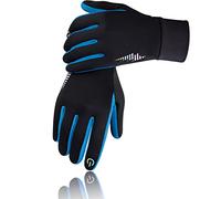 SIMARI Gants Thermiques d'hiver pour Enfants Gants Coupe-Vent antidérapants à écran Tactile 3-15 Ans SMRG106 (Bleu S)