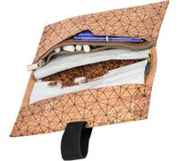 Simaru Pochette en liège pour tabac roulé - Blague à Tabac durable, imperméable et respectueuse de l'environnement