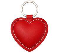 Simaru Porte-clés animal solide en cuir véritable de qualité supérieure, fabriqué en UE, parfait pour Noël, anniversaire, anniversaire de mariage, trouvez votre animal préféré, cœur, taille unique
