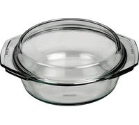 SIMAX 021/001/006 Bol avec couvercle, rond, verre borosilicaté, 3,5 litres ø 26,8 cm, transparent