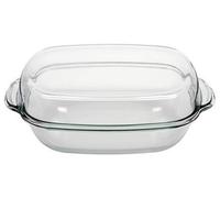 SIMAX BOHEMIA CRISTAL Geflügelbräter mit Deckel 8 l 42x26x17cm