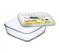 Simax Boîte De Rangement En Verre Borosilicaté Avec Couvercle