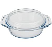 SIMAX Bol avec couvercle en verre transparent 18,2 x 18,2 x 9,3 cm