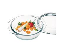 SIMAX Bol avec couvercle en verre transparent 18,2 x 18,2 x 9,3 cm