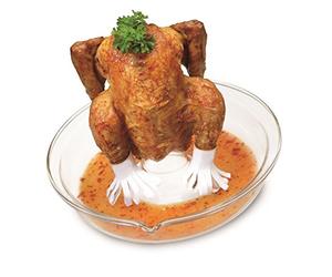 Simax Glassware 6141 Rôtissoire pour poulet, 2,7 kg, transparent