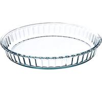 Simax Moule à fond de tarte en verre borosilicaté cannelé Diamètre 28cm