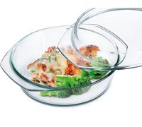 SIMAX Plat à gratin rond 1 l Couvercle 0,4 l