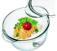 SIMAX Plat à gratin rond haut 2,8 l Couvercle 0,5 l
