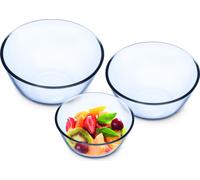 SIMAX Set de 3 bols à mélanger 0,5l, 1,3l, 2,5l