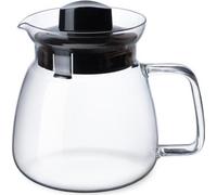 SIMAX SOFIA Théière 1,3 l noir Poignée en verre Capuchon en plastique