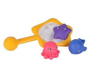 Simba - 104015478 - Jouet de Bain - ABC - Animaux - avec Filet