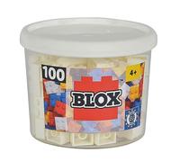 Simba - 104114113 - Ensemble de Blocs de Construction - Blox 4 - 100 Pièces - Blanc