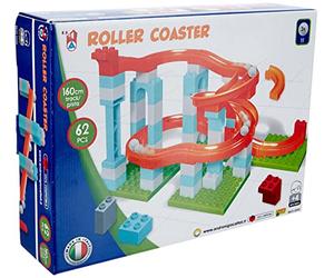 Simba 104114486 - Circuit à Billes 62 pièces pour Enfants à partir de 4 Ans 3 Boules Longueur 160 cm