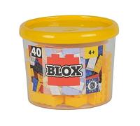 Simba - 104118857 - Ensemble de Blocs de Construction - Blox 8 - 40 Pièces - Jaune