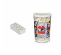 Simba - 104118915 - Ensemble de Blocs de Construction - Blox 8 - 100 Pièces - Blanc