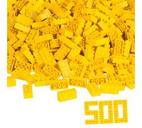 Simba - 104118917 - Ensemble de Blocs de Construction - Blox 8 - 500 Pièces - Jaune