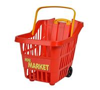 Simba 104504401 Panier de supermarché à roulettes, Multicolore