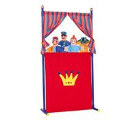 Simba - 104586783 - Marionnette Théâtre avec 4 Marionnettes à Main - 132 cm, 5 ans to 18 ans