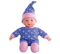 Simba 105010010 - Laura Little Star, Soft Body Doll in Cute Romper and Hat with