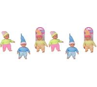 Simba 105011936 - Jolie poupée Laura, Corps Souple en différentes Couleurs, 3 Assorties, Un Seul Article est livré, 15 cm, poupée bébé à partir de 12 Mois (Lot de 2)