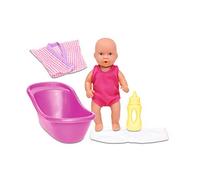 Simba - 105033218 - Ensemble de Poupée - Mini New Born Baby - L'Heure du Bain