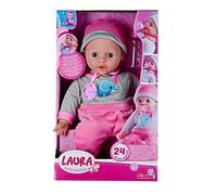 Simba Poupée Laura Interactiv 105140066 à corps souple Multicolore