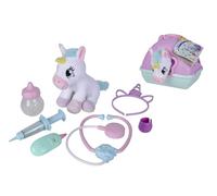 Simba 105542140 Mallette de Docteur avec Licorne en Peluche, 20 cm, Valise 23 x 20 cm à Rabat, à partir de 3 Ans