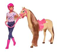 Simba Poupée Steffi Love Équitation 29 cm – Pour filles dès 3 ans – Rose