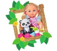 Simba - 105733043 - Ensemble de Poupée - Evi Love - Baby Safari G